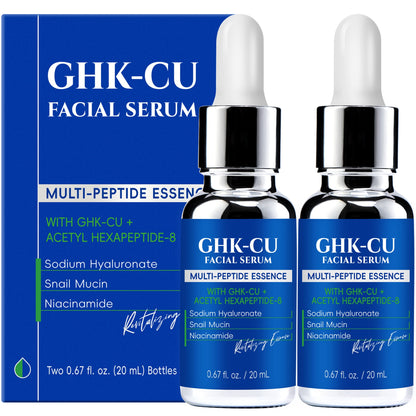 LANGCCI GHK-Cu Copper Peptides Serum for Face | Intelligent Multi-Peptide System
