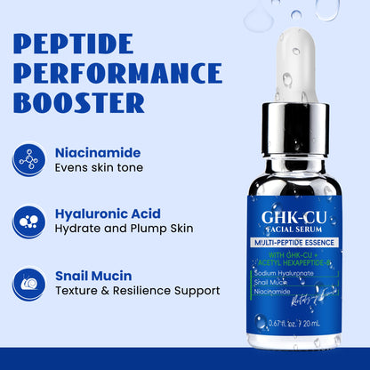 LANGCCI GHK-Cu Copper Peptides Serum for Face | Intelligent Multi-Peptide System
